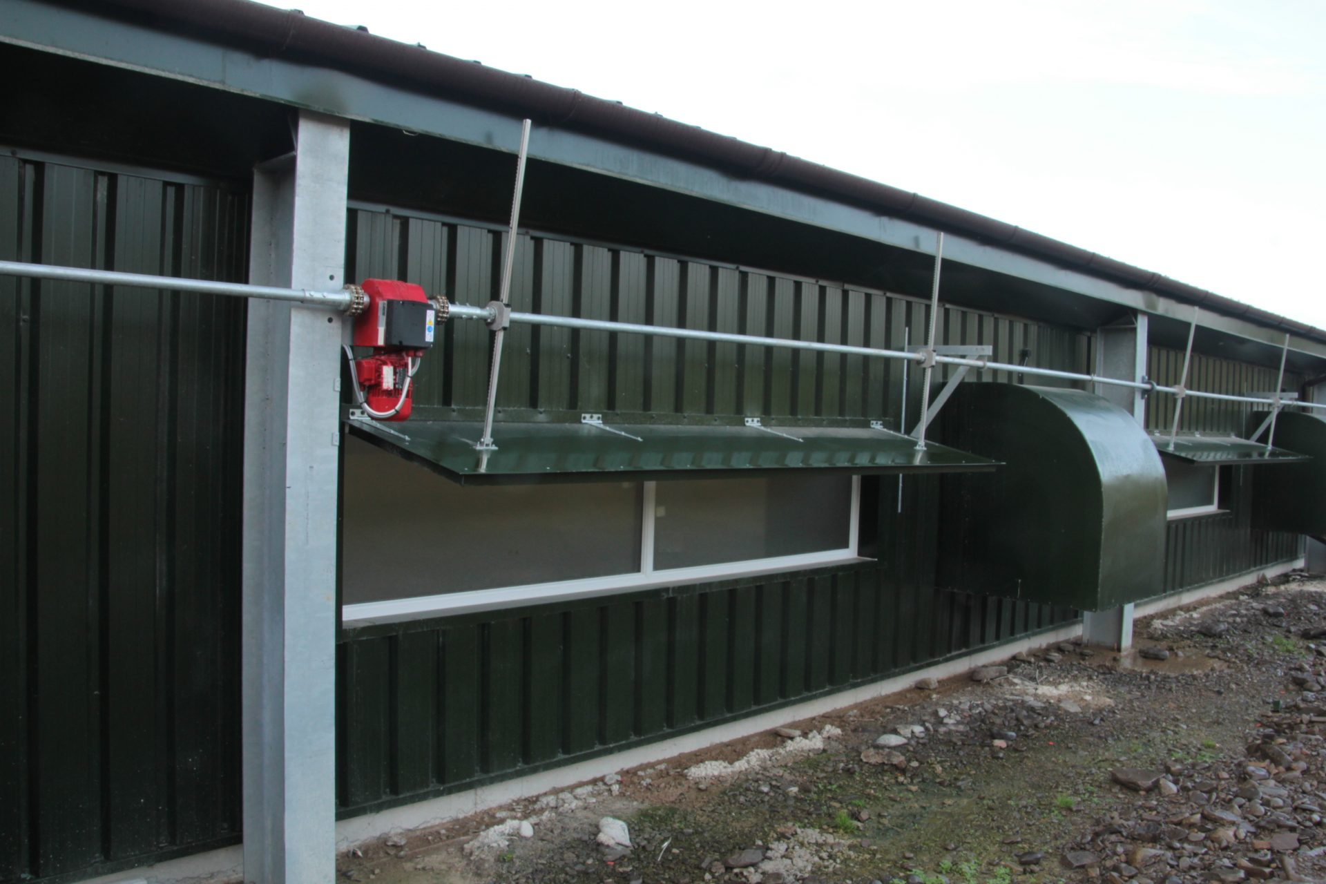 Powell & Co Construction | Poultry House Windows